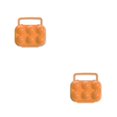 thumbnail image 3 of QualitChoice Plateau Portable pour Œufs Boîte de Rangement Camping 6/12 Conteneur à Œufs orange 6 Compartiments 2Ensemble, 3 of 6