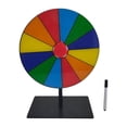 thumbnail image 1 of Abbracc Ensemble de Plateau Tournant de Prix de Table Roue de Fortune pour Supermarchés Restaurant Fête 12 Cases, 1 of 9