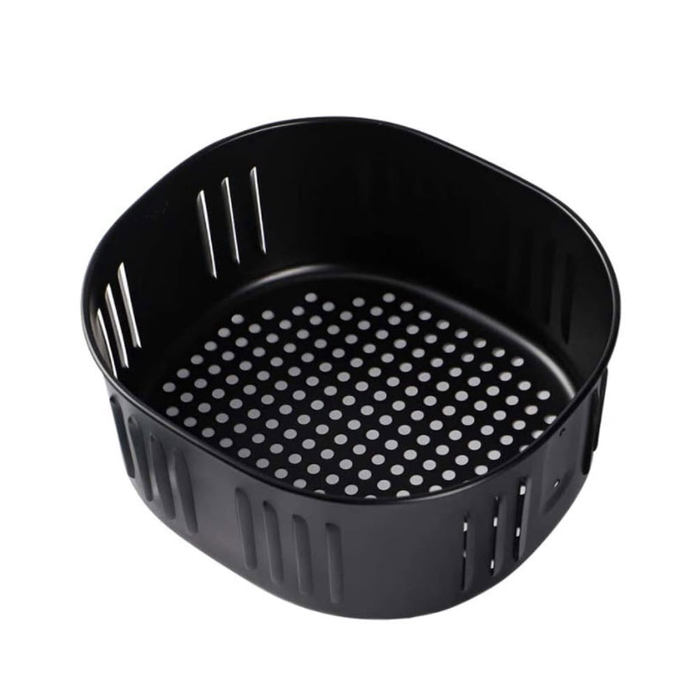 Air Fryer Replacement Basket for Power XL DASH Gowise 5.5Qt Air Fryer and All Air Fryer Oven,Air Fryer Accessories,1 x Air Fryer Replacement Basket,Black