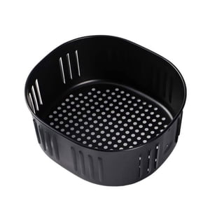 Air Fryer Replacement Basket for Power XL DASH Gowise 5.5Qt Air Fryer and All Air Fryer Oven,Air Fryer Accessories,1 x Air Fryer Replacement Basket,Black