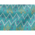 thumbnail image 4 of oneOone Viscose Jersey Fabric Paisley & Chevron Ikat Print Sewing Fabric BTY 60 Inch Wide, 4 of 5
