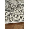 thumbnail image 2 of Vintage Hamadan Ivory & Charcoal 2' x 3' Accent Rug, 2 of 6