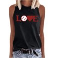 thumbnail image 1 of Birdeem Womens Fashion Printed Vest Round-Neck Loose Sleeveless T-Shirt Pullover Tops, 1 of 5