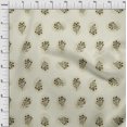 thumbnail image 4 of oneOone Cotton Flex Cream Fabric Block Craft Projects Decor Fabric Printed By The Yard 40 Inch Wide, 4 of 5