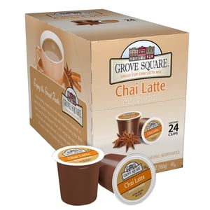 Grove Square Tea, Chai Latte, 24 Coupes à service unique