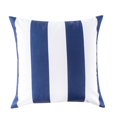 thumbnail image 4 of Coussin carré d'extérieur 18in - bande aqua (paquet de 2), 4 of 4