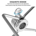 thumbnail image 4 of 2 Pcs Fourchette Rotative pour Barbecue Accessoires Fourchette en Acier Inoxydable 304 de Qualité Alimentaire, 4 of 5