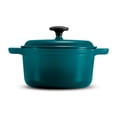 thumbnail image 3 of Tramontina 3.5 Qt Enameled Cast Iron Covered Dutch Oven - Red, 3 of 3