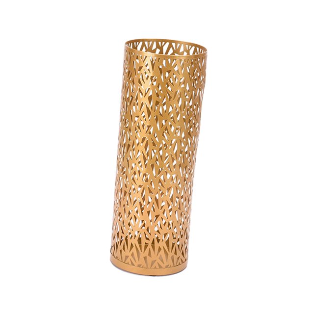 GUOOL Umbrella Holder Convenient Storage Bucket Multifunction Rain Water Drip Tray Gold Triangle