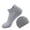 Grey, variant on cfhntfmh Ankle Socks for Women Solid Color Unisex Low Cut Running Cotton Socks Soft Athletic No Show Socks