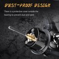 thumbnail image 4 of Youkk Spinning Fishing Wheel Freshwater Pre-Loading Rotation Reels Aluminum Alloy Jigging Reel Large Bearing Capacity Fake Bait 5000, 4 of 8