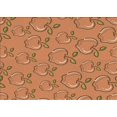 thumbnail image 1 of Ahgly Company Tapis Rectangulaire Orange Lavable en Machine, 2 Pieds x 3 Pieds, 1 of 7