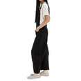 thumbnail image 3 of Womens Denim Overalls Loose Fit Leg Adjustable Strap Hip Hop Jean Jumpsuits Black XXL, 3 of 8