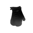 thumbnail image 1 of 2 Pc Ustensile Front Cousue Four Mitt Black, 1 of 3