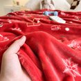 thumbnail image 2 of RKSTN Christmas Blanket Christmas Flannel Blanket Christmas Printed Bedroom Sofa Nap Blanket Christmas Throw, 2 of 4