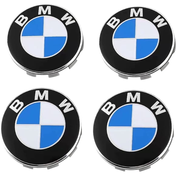 4pcs Auto BMW Center Caps 68MM