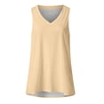 thumbnail image 3 of Birdeem T-Shirt Sans Manches Col en V Ample Mode pour Femmes, 3 of 10