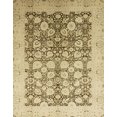 thumbnail image 1 of Ahgly Company Indoor Rectangle Abstract Light Brown Oriental Area Rugs, 7' x 10', 1 of 6