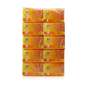 10 Packs Tissue Paper Towels NapkinsPumps Soft Tissue-friendly Toilet Paper