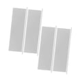 thumbnail image 3 of simhoa 4 Pieces Dryer Air Exhaust Vent Cover Panel Dustproof Dryer Vent Cover Flaps White, 3 of 8
