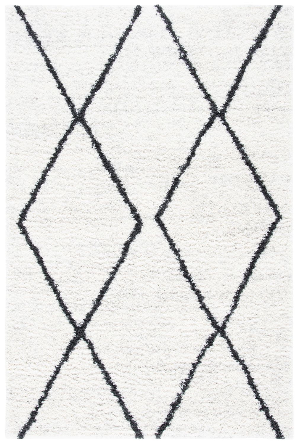 SAFAVIEH August Delroy Tapis Géométrique Shag