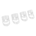 thumbnail image 1 of 4Pcs Guitare Finger Pic Fingertip Protecteur Instrument Accessoire Set Kit pour Basse Banjo, 1 of 8