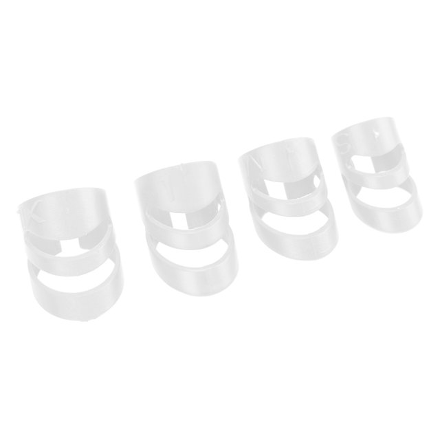 4Pcs Guitare Finger Pic Fingertip Protecteur Instrument Accessoire Set Kit pour Basse Banjo