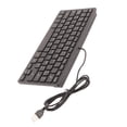 thumbnail image 3 of Usb Keyboard Small Wired Keyboard Wired Keyboard Flat Keyboard,Computer Keyboards Ergonomic Design Ultrathin Mini Durable Wired 78 Keys Mechanical Keyboard For Pc Laptops, 3 of 7