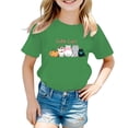 thumbnail image 1 of MEZZALL T-Shirts Graphiques Mignons pour Filles Enfants, Col Rond, Manches Courtes, T-Shirt d'Été Décontracté, Tee Confortable pour Bébé Tout-Petit, Tenue Quotidienne, 1 of 5