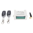 thumbnail image 2 of AK-C211008 433MHz RF Télécommande, 4 CH Module Commutateur Relais, pour Contrôle Industriel, Ouvre-Porte de Garage, Lumières LED DC12-36V, 2 of 8