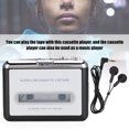 thumbnail image 1 of Cassette Player, Portable Tape Player Captures MP3 Audio Music Via USB,  Tape Player, Battery or USB Power Supply, 1 of 8
