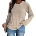 thumbnail image 1 of CEHVOM Haut Basique à Manches Longues pour Femmes Hiver en Solde, 1 of 8