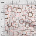 thumbnail image 2 of oneOone Polyester Spandex Brown Fabric Geometric Craft Projects Decor Fabric Printed By The Yard 56 Inch Wide, 2 of 4