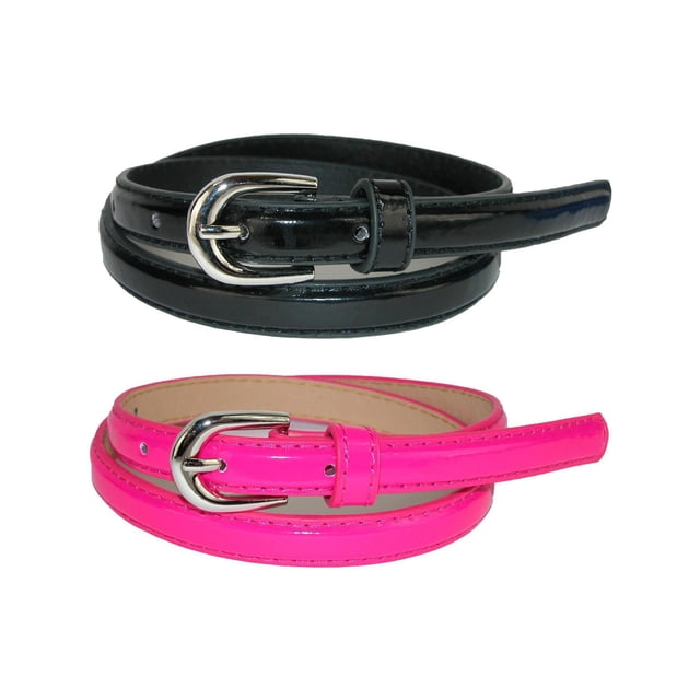CTM® Ceinture Mince pour Robe d'Enfant (Lot de 2 Couleurs)