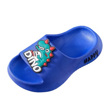 XXWXYD Unisex Toddler Cloud Slides Dinosaur Water Shoes Quick Drying Non-Slip Soft Sole Summer Indoor Outdoor Slippers for Kids