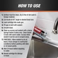 thumbnail image 3 of DAP Kwik Seal Kitchen and Bath Adhesive Caulk, 300ml, White, 3 of 8