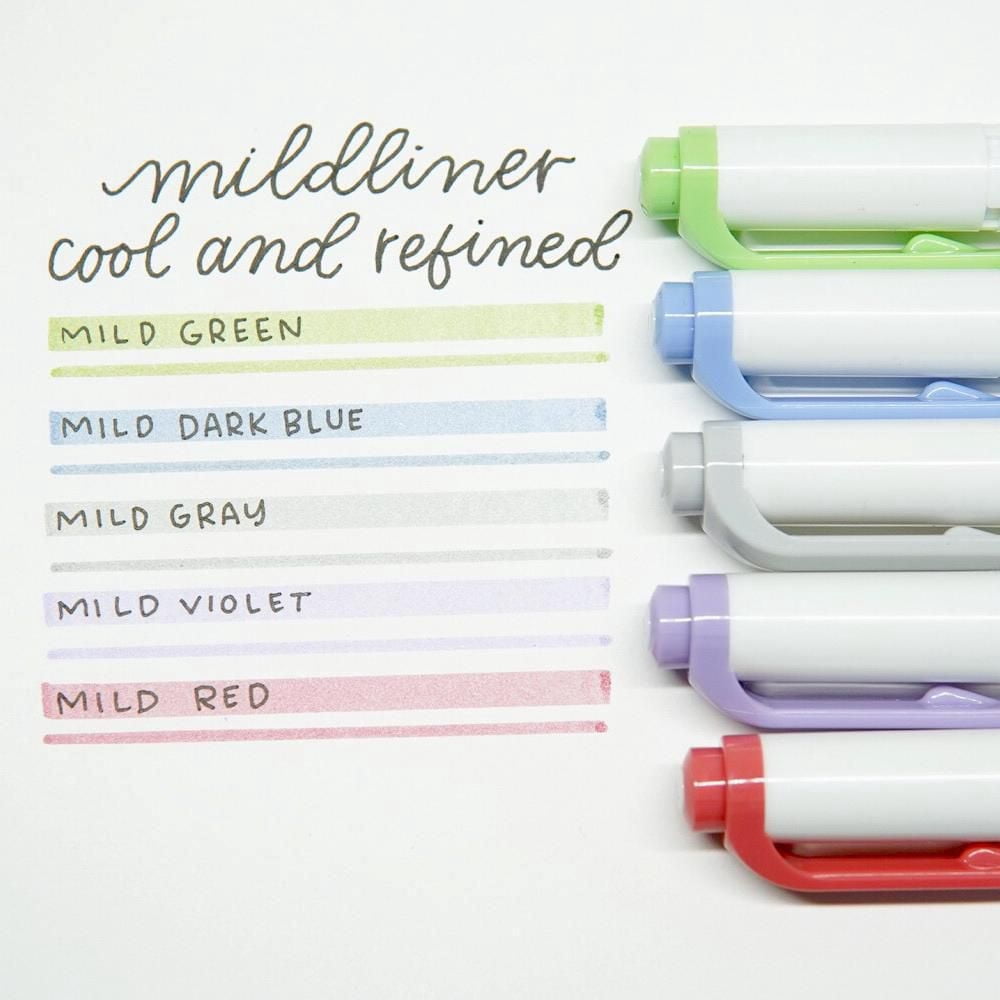 Mildliner 5 Colour Set Refresh