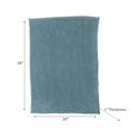 thumbnail image 2 of Couleur Continue Cheniile Bain Mat 20X28 Turquise, 2 of 4