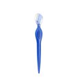 thumbnail image 3 of Makeup Tool Save Time Eye Brown Facial Shaver Styling Props Scraper Shapers Eyebrows Trimmer Practical Eyebrow Stencil Transparent Blue, 3 of 7