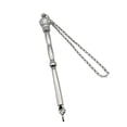 thumbnail image 1 of veasfak Bible Pointer Connected Chain Decorated Bible Reading Tool for Torah Reading Crown Head, 1 of 8