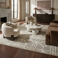 thumbnail image 3 of Rug Branch Nomad Abstract Indoor Area Rug, Beige Brown, Modern - Living Room, Bedroom, Dining Room, and Kitchen, 3 of 7
