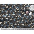 thumbnail image 2 of Soimoi Poly Georgette Fabric Paper Boat,Fish & Starfish Ocean Print Fabric by Yard 42 Inch Wide, 2 of 3