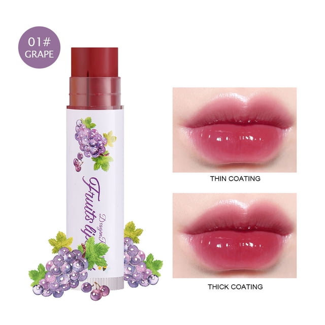 Lip Balm Color Changing Moisturizing Lip Balm,Long Lasting Nutritious Soothing Lip Balm, Lips Moisturizing Temperature Color Change Lipstick, Lip Care Jelly Lip Balm(1#)
