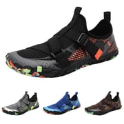 LEEy-world Running Shoes for Men Slip On Men's Sneakers, Walking Shoes for Men Fashion Lightweight Breathable Running Shoes Sport Athletic Tennis Shoes,Blue