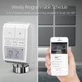thumbnail image 2 of ziyahi Smart Radiator Actuator Wifi High Strength Thermostat Valve Voice Control Temperature Controller Heating System Components, 2 of 5