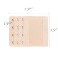thumbnail image 3 of INSPIRE CHIC Extensions de Soutien-Gorge Élastiques pour Femmes 3 Rangées, 3 of 6