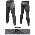 thumbnail image 2 of LANBAOSI Men Compression Pants Athletic Sport Base Layer Male Quick Dry Sport Gym Leggings Tights with Phone Pocket Size Medium, 2 of 6