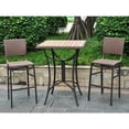 thumbnail image 1 of Kingfisher Lane 3 Piece Patio Pub Set in Antique Brown, 1 of 1