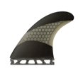 thumbnail image 1 of Surfboard Fins Tri Fin Set Carbon Fiberglass Surf Fins Surf Board Fins Thruster Size Large, 1 of 7