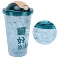 thumbnail image 4 of Water Mug, Portable Double Layer Ice Cup Dringking Accessories Button On  For Summer For Children B, 4 of 8
